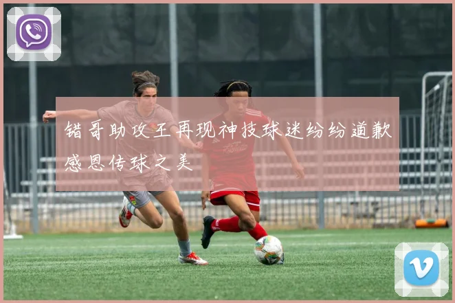 错哥助攻王再现神技球迷纷纷道歉感恩传球之美